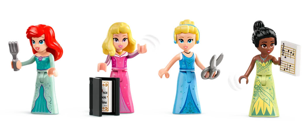 Minifiguren: LEGO Disney 43246 Disney Prinzessinnen Abenteuermarkt