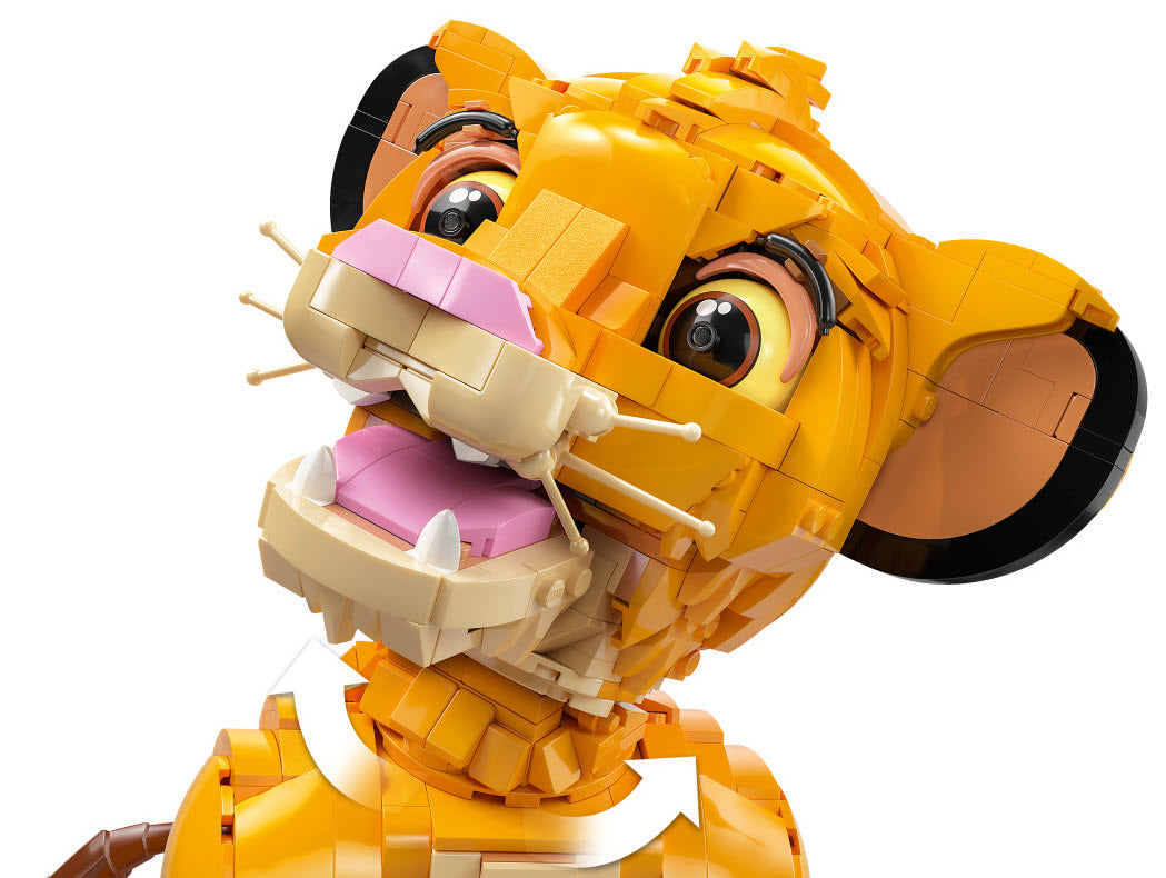 Minifiguren: LEGO Disney 43247 Simba, der junge König der Löwen