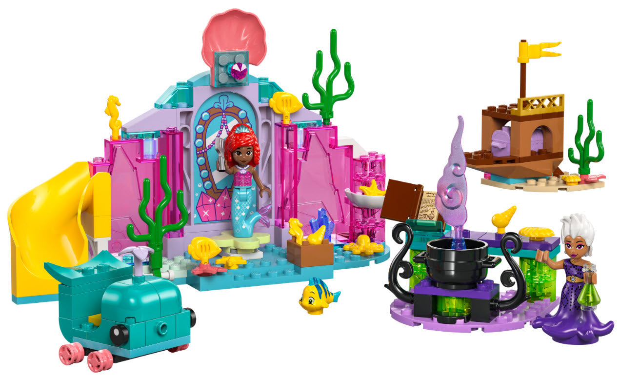 Inhalt: LEGO Disney 43254 Arielles Kristallhöhle
