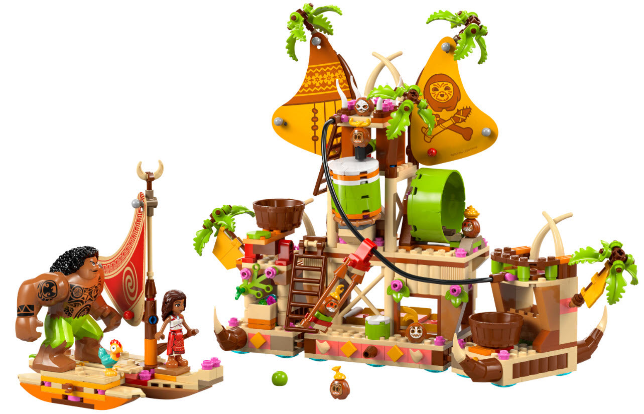 Inhalt: LEGO Disney 43258 Kakamora-Barge