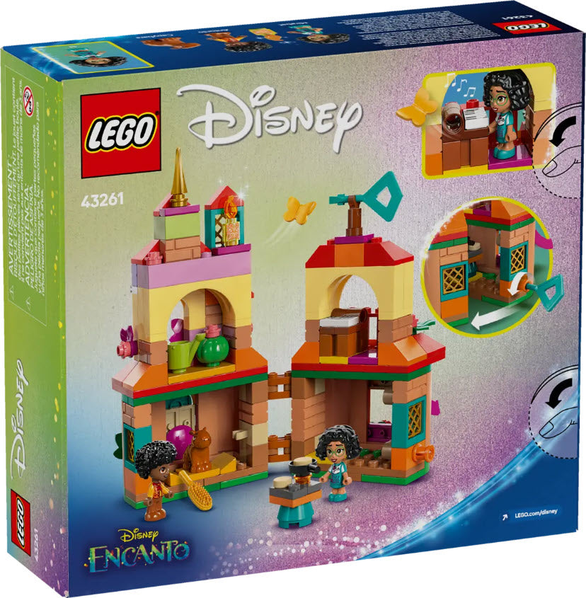 Box Rückseite: LEGO Disney 43261 Encanto Mini-Haus