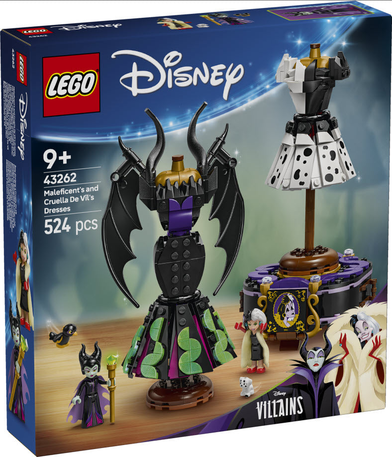 LEGO Disney 43262 Die Kleider von Malefiz und Cruella De Vil