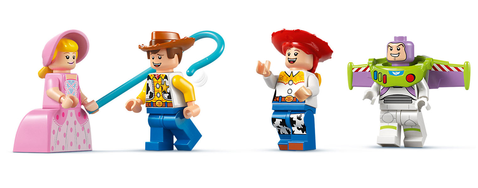 Minifiguren: LEGO Disney 43264 Partyzug und das Auto RC aus Toy Story