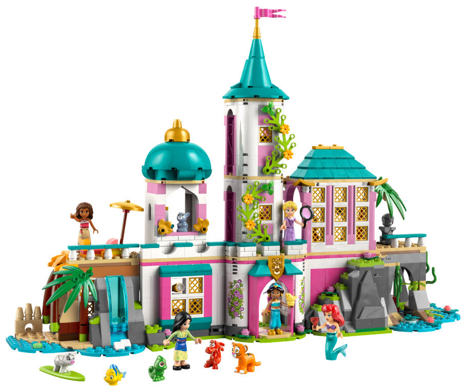 Inhalt: LEGO Disney 43267 Prinzessinnenschloss mit Haustieren