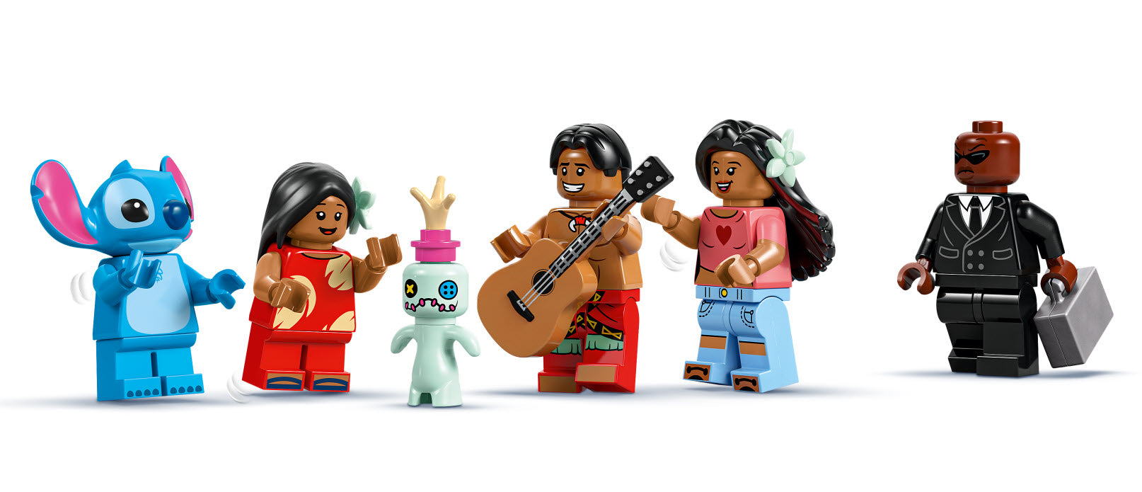 Minifiguren: LEGO Disney 43268 Das Strandhaus aus „Lilo und Stitch“