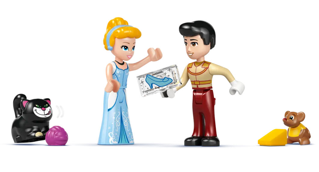 Minifiguren: LEGO Disney 43275 Cinderellas Schloss und Pferdekutsche