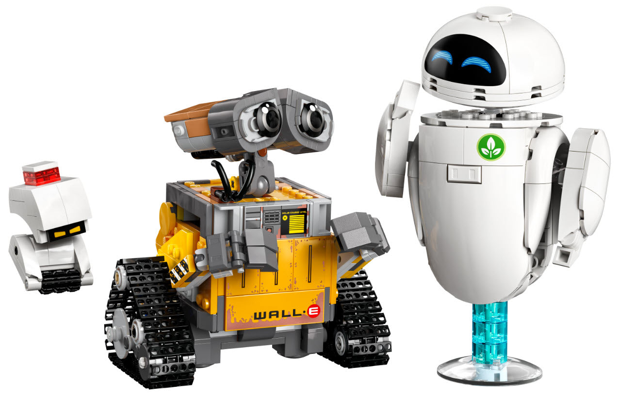 Inhalt: LEGO Disney 43279 WALL-E und EVE