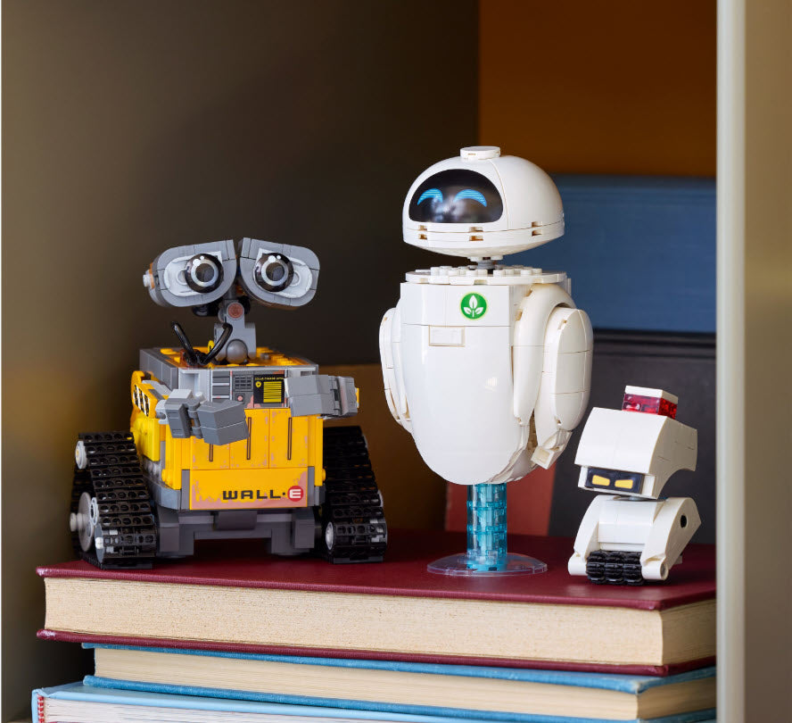 Minifiguren: LEGO Disney 43279 WALL-E und EVE