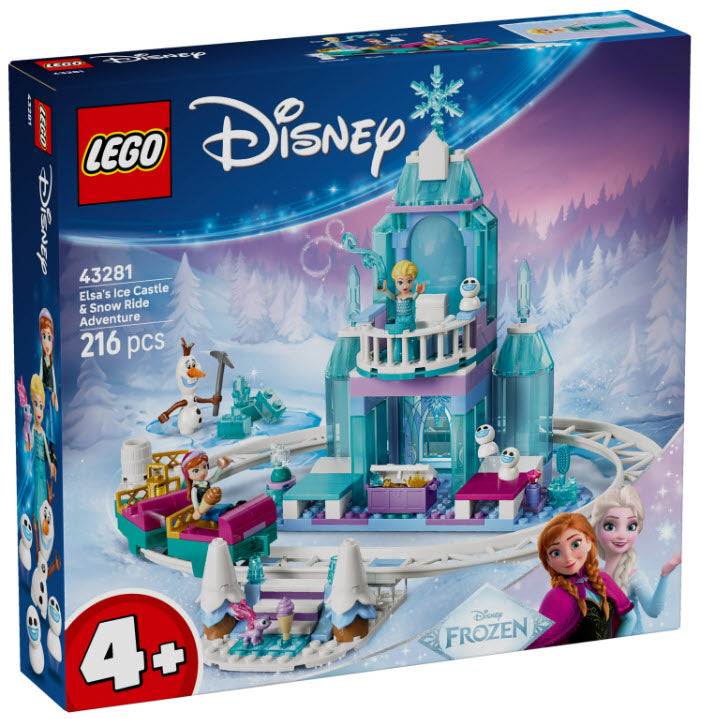 LEGO Disney 43281 Elsas Schlittenfahrt um den Eispalast
