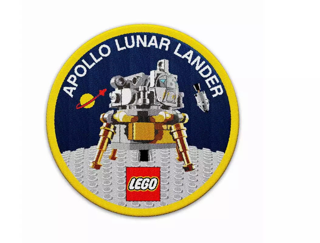 Inhalt: LEGO 5005907 Mondlandefähre Lunar Lander Patch-Aufnäher