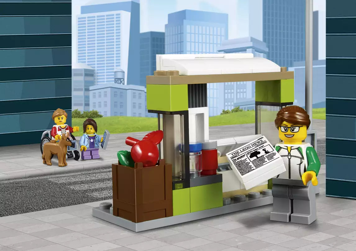 LEGO City 60154 Busbahnhof, Detail 2