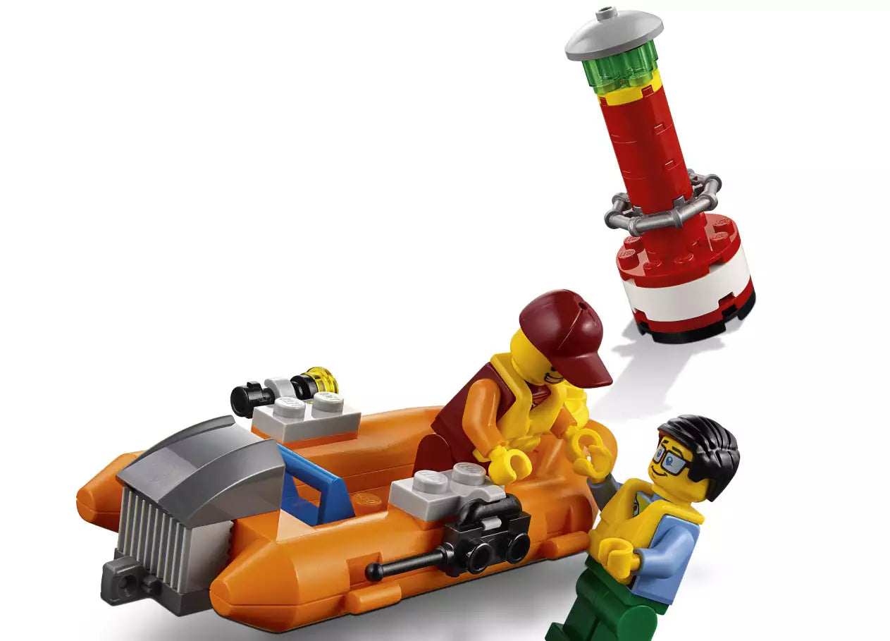 Minifiguren: LEGO City 60167 Küstenwachzentrum