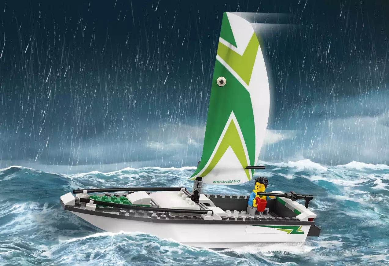 Detail 2: LEGO City 60168 Segelboot in Not