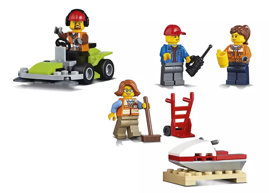 LEGO City 60169 Frachtterminal, Minifiguren