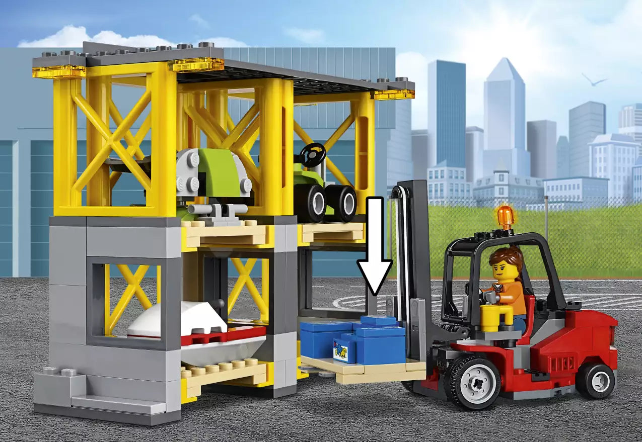 LEGO City 60169 Frachtterminal, Detail 2
