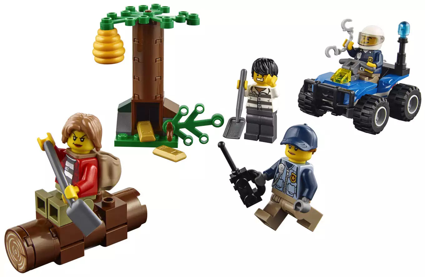 Inhalt: LEGO City 60171 Verfolgung durch die Berge