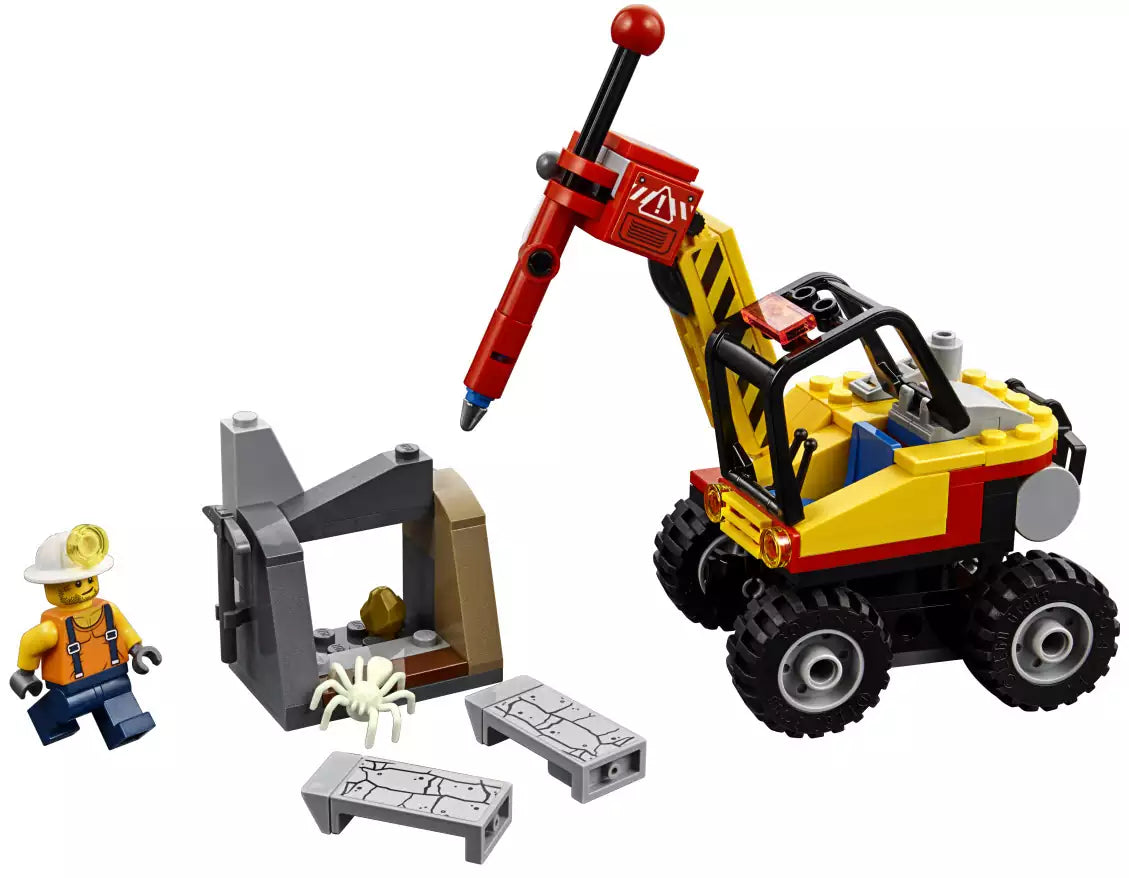 Inhalt: LEGO City 60185 Power-Spalter für den Bergbau