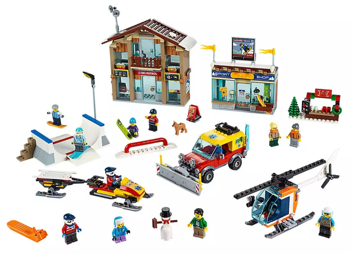 Inhalt: LEGO City 60203 Ski Resort