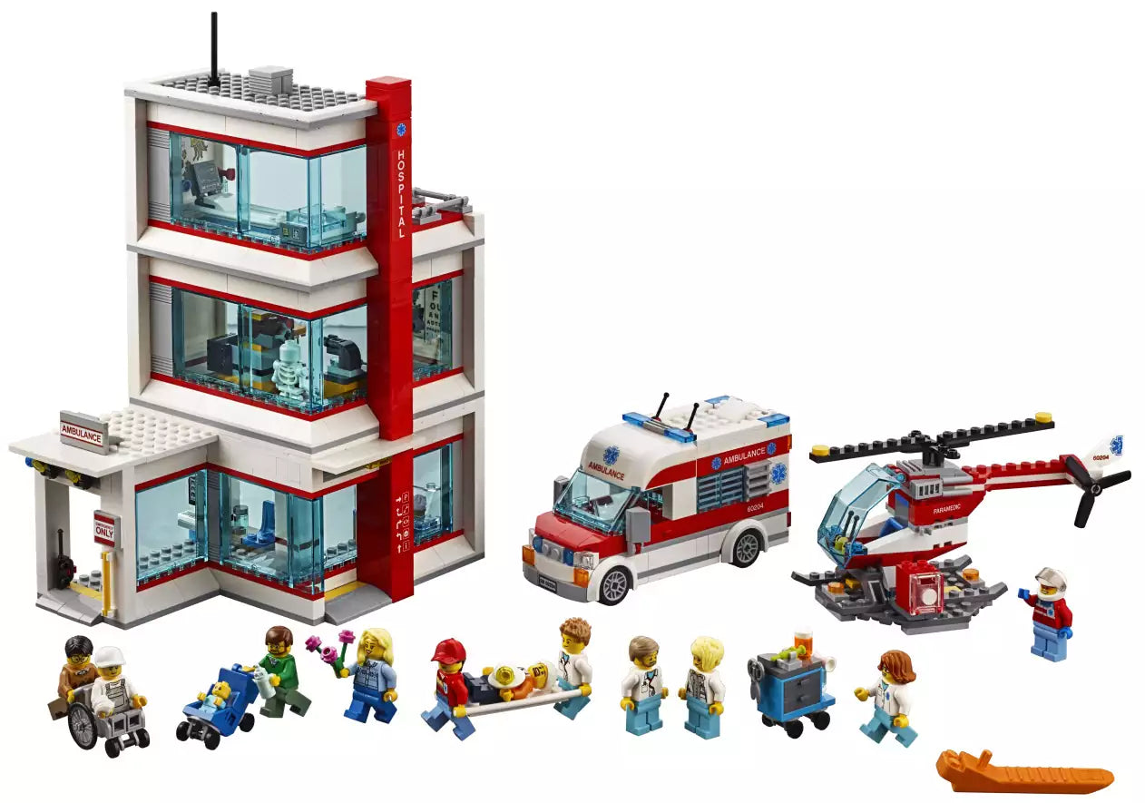 Inhalt: LEGO City 60204 LEGO City Krankenhaus