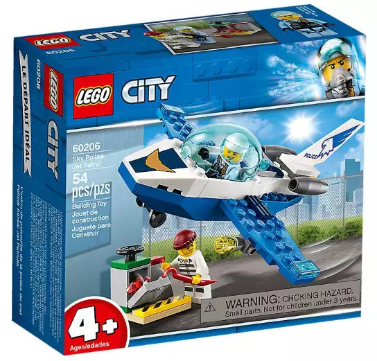 LEGO City 60206 Polizei Flugzeugpatrouille