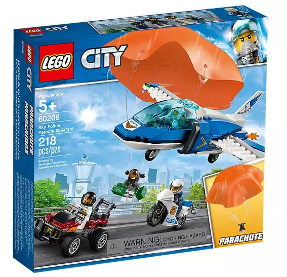 LEGO City 60208 Polizei Flucht mit Fallschirm