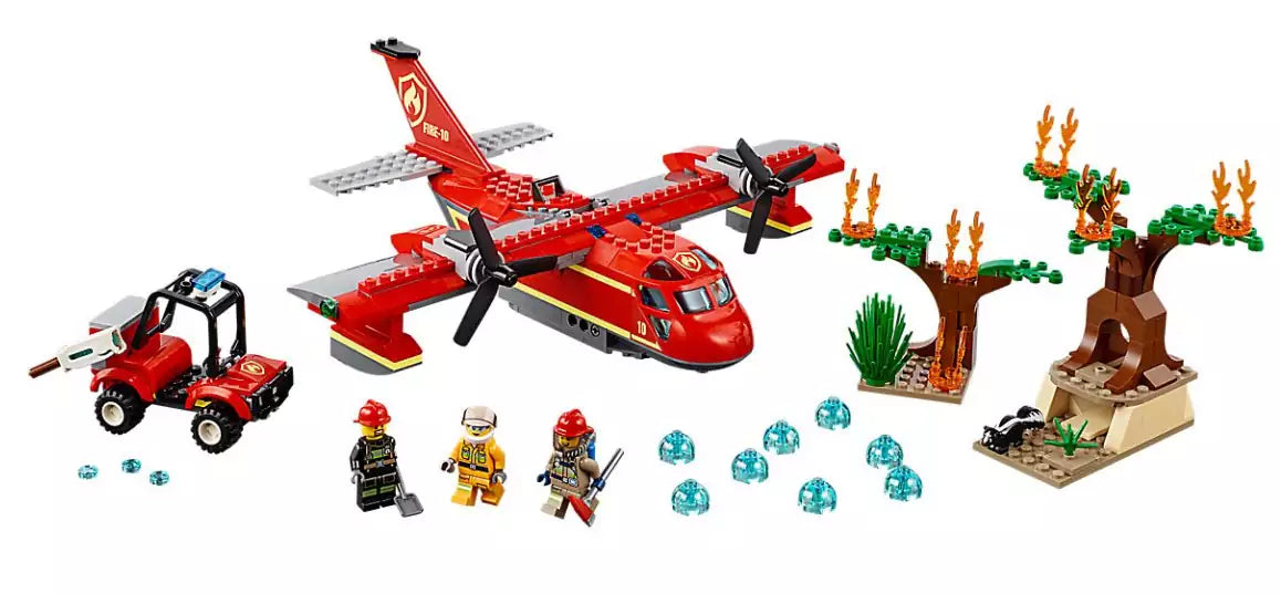 Inhalt: LEGO City 60217 Löschflugzeug der Feuerwehr