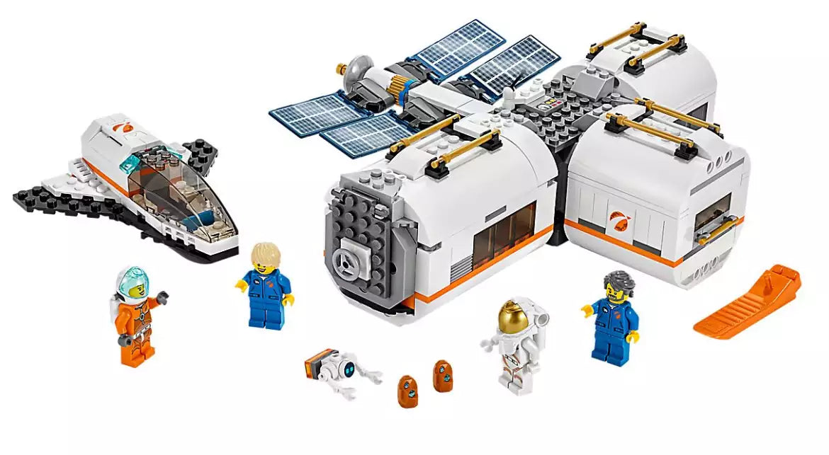 Inhalt: LEGO City 60227 Mond Raumstation