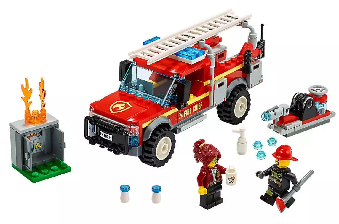 Inhalt: LEGO City 60231 Feuerwehr-Einsatzleitung