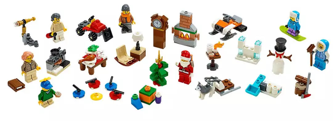 Inhalt: LEGO City 60235 Adventskalender 2019