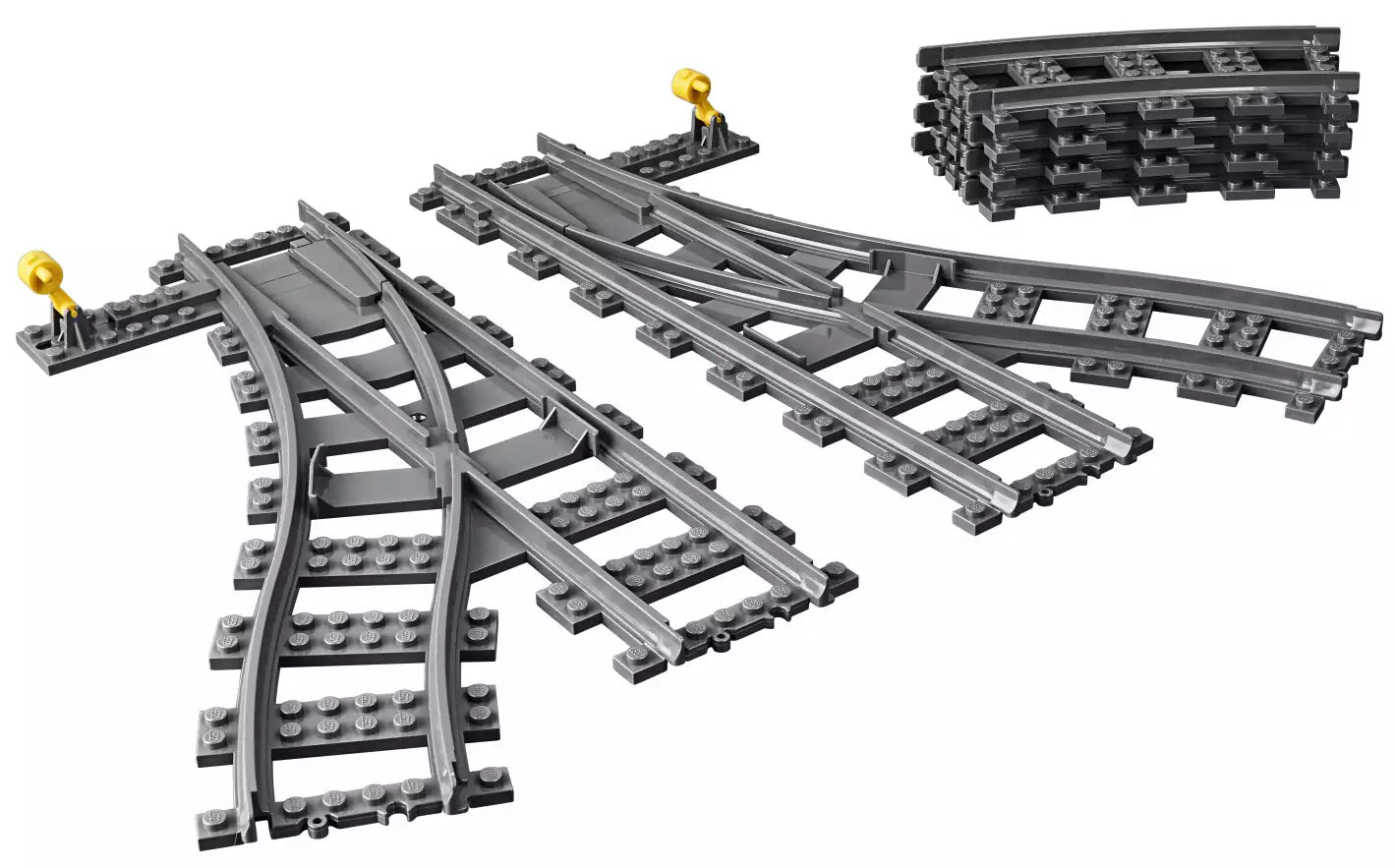 Inhalt: LEGO City 60238 Weichen