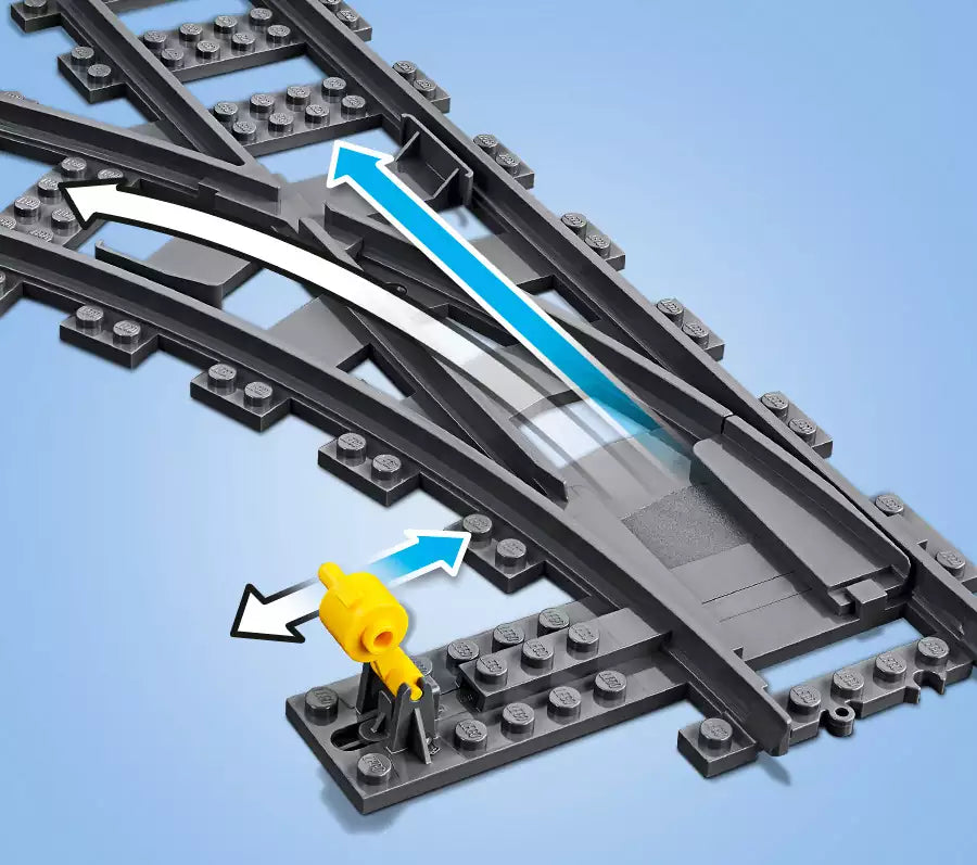 Detail 1: LEGO City 60238 Weichen