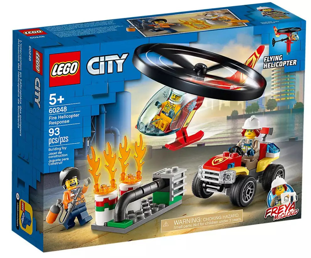 LEGO City 60248 Einsatz mit dem Feuerwehrhubschrauber