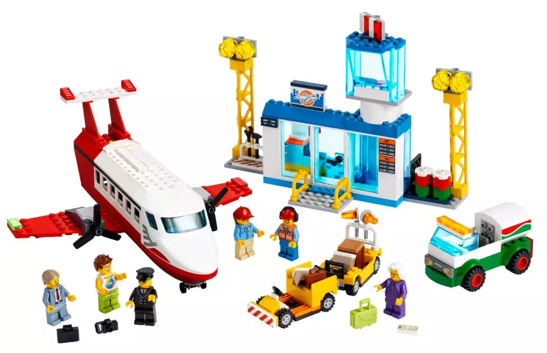 Inhalt: LEGO City 60261 Flughafen