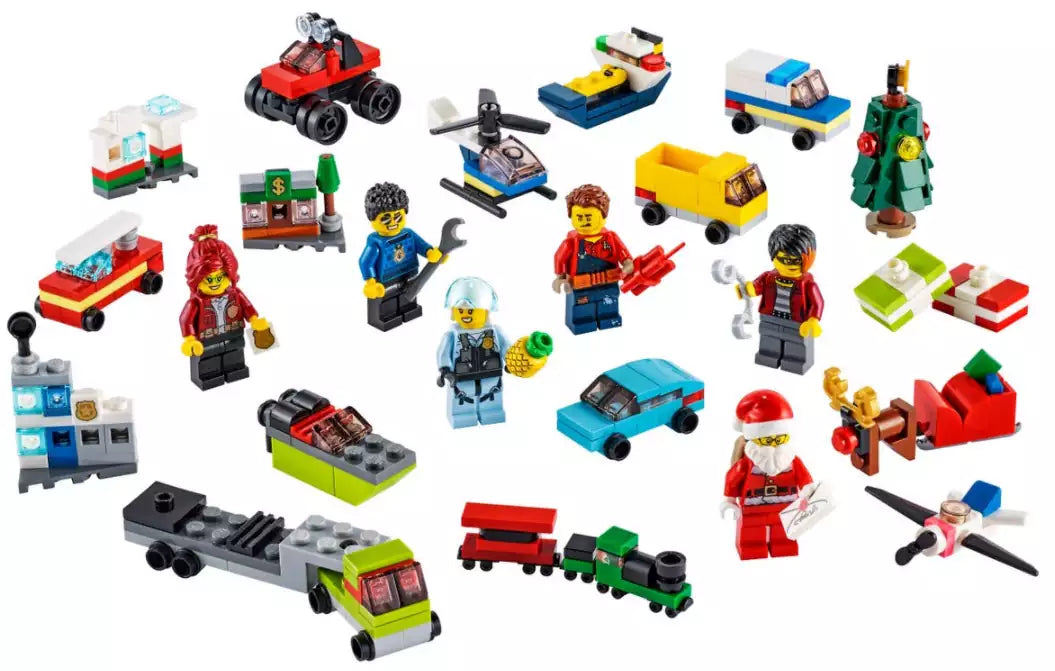 Inhalt: LEGO City 60268 Adventskalender 2020