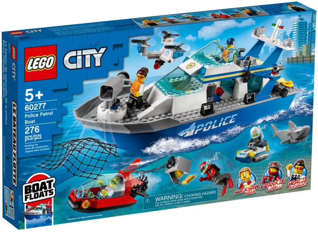 LEGO City 60277 Polizeiboot