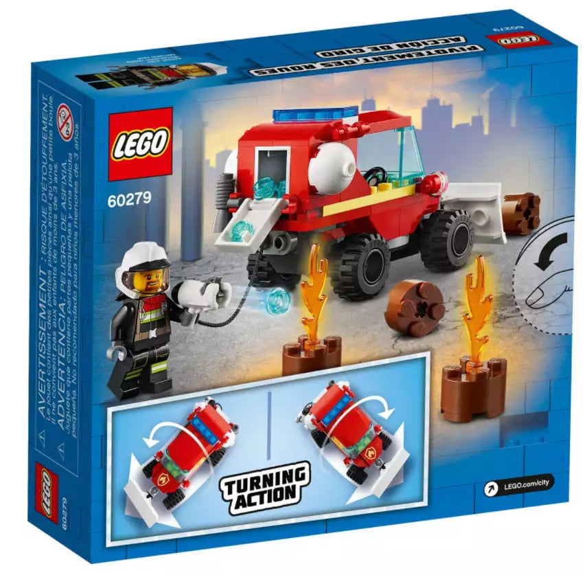 Box Rückseite: LEGO City 60279 Mini-Löschfahrzeug