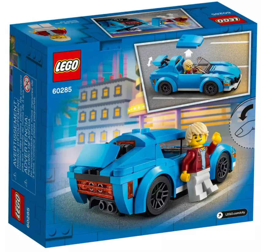 Box Rückseite: LEGO City 60285 Sportwagen