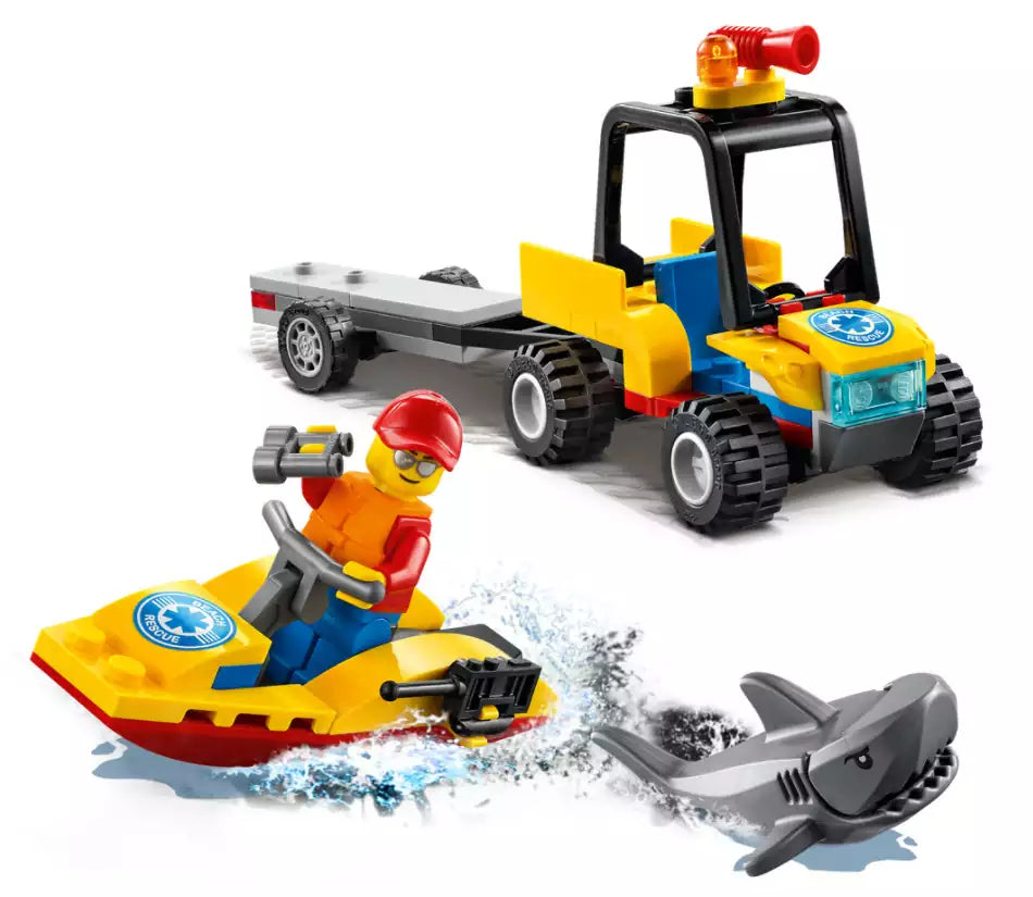 Inhalt: LEGO City 60286 Strand-Rettungsquad
