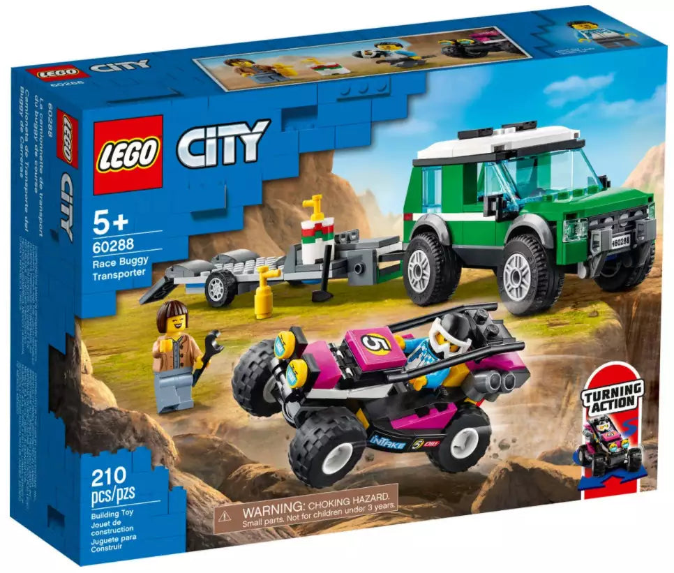 LEGO City 60288 Rennbuggy-Transporter
