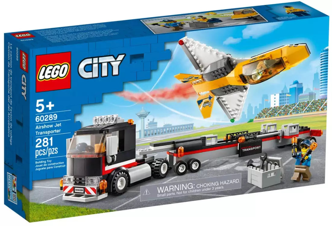 LEGO City 60289 Flugshow-Jet-Transporter