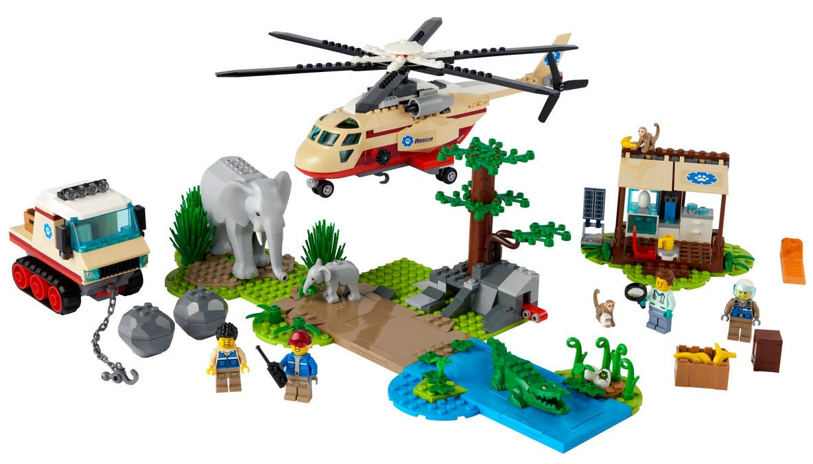 Inhalt: LEGO City 60302 Tierrettungseinsatz