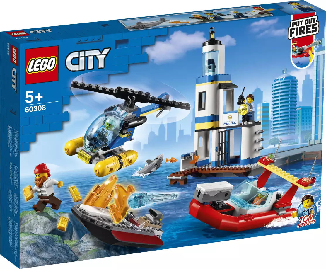 LEGO City 60308 Polizei und Feuerwehr im Küsteneinsatz
