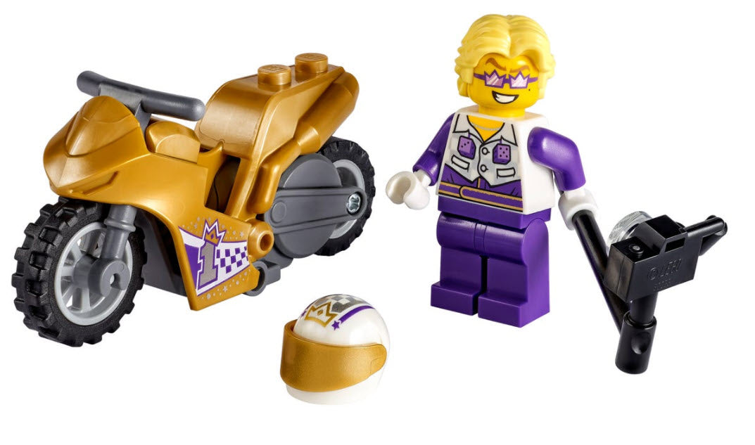 Inhalt: LEGO City 60309 Selfie-Stuntbike