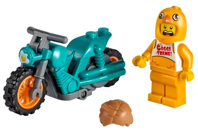 Inhalt: LEGO City 60310 Maskottchen-Stuntbike