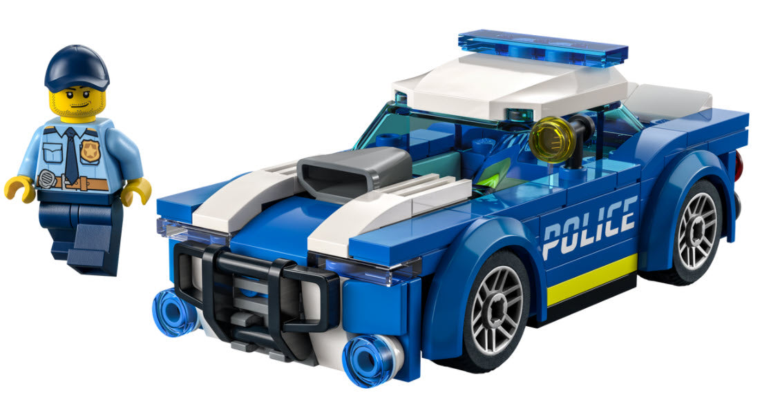 Inhalt: LEGO City 60312 Polizeiauto