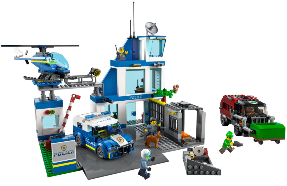 Inhalt: LEGO City 60316 Polizeistation