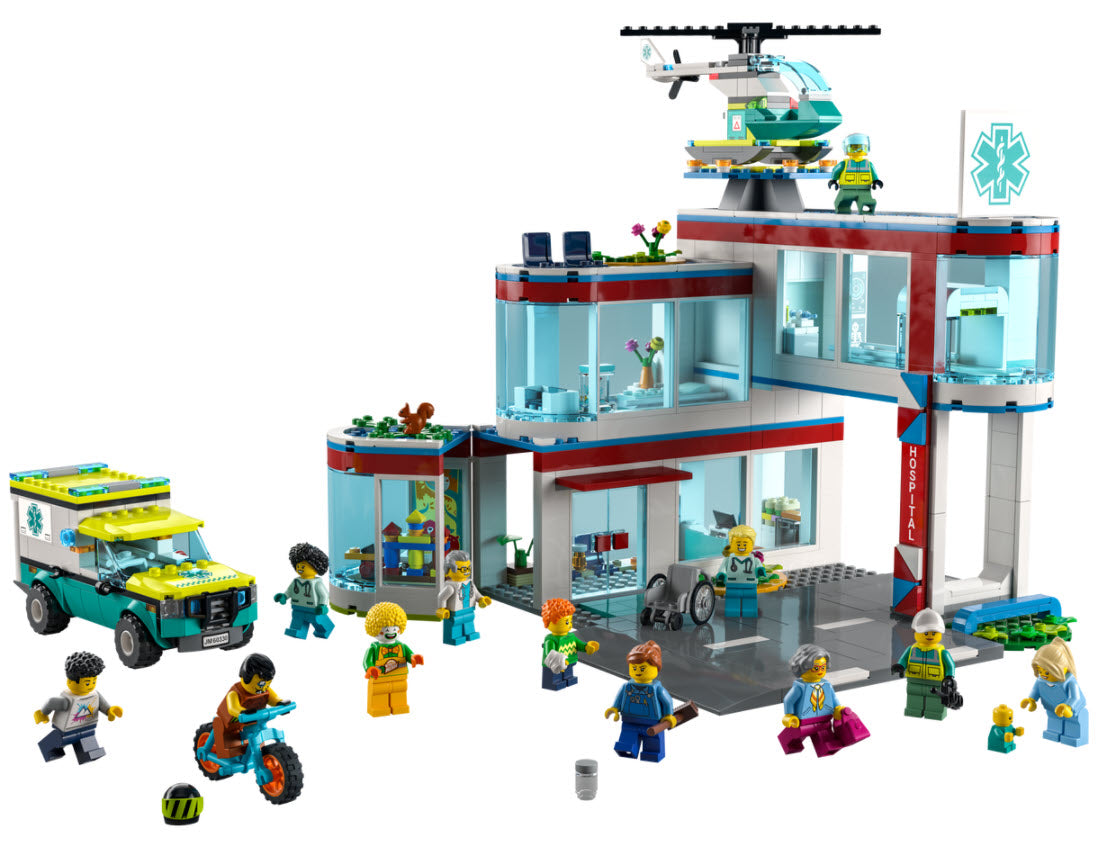 Inhalt: LEGO City 60330 Krankenhaus