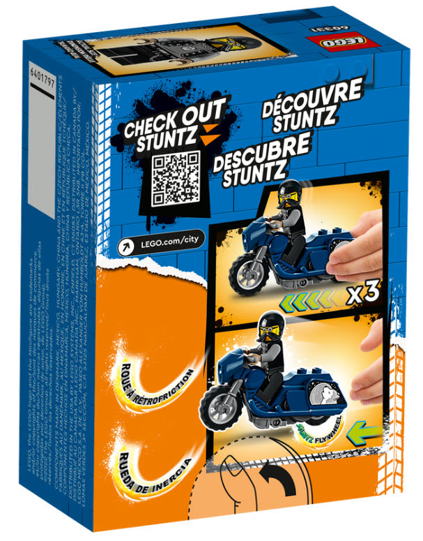 Box Rückansicht: LEGO City 60331 Cruiser-Stuntbike