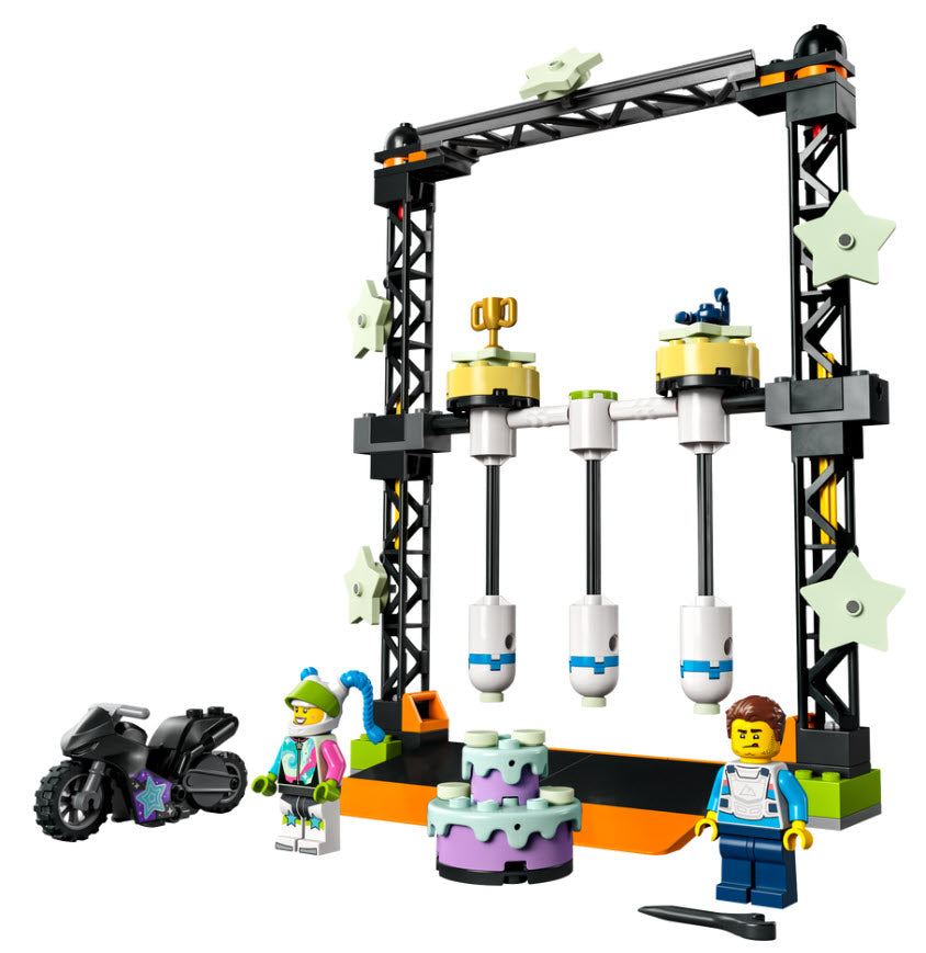 Inhalt: LEGO City 60341 Umstoß-Stuntchallenge
