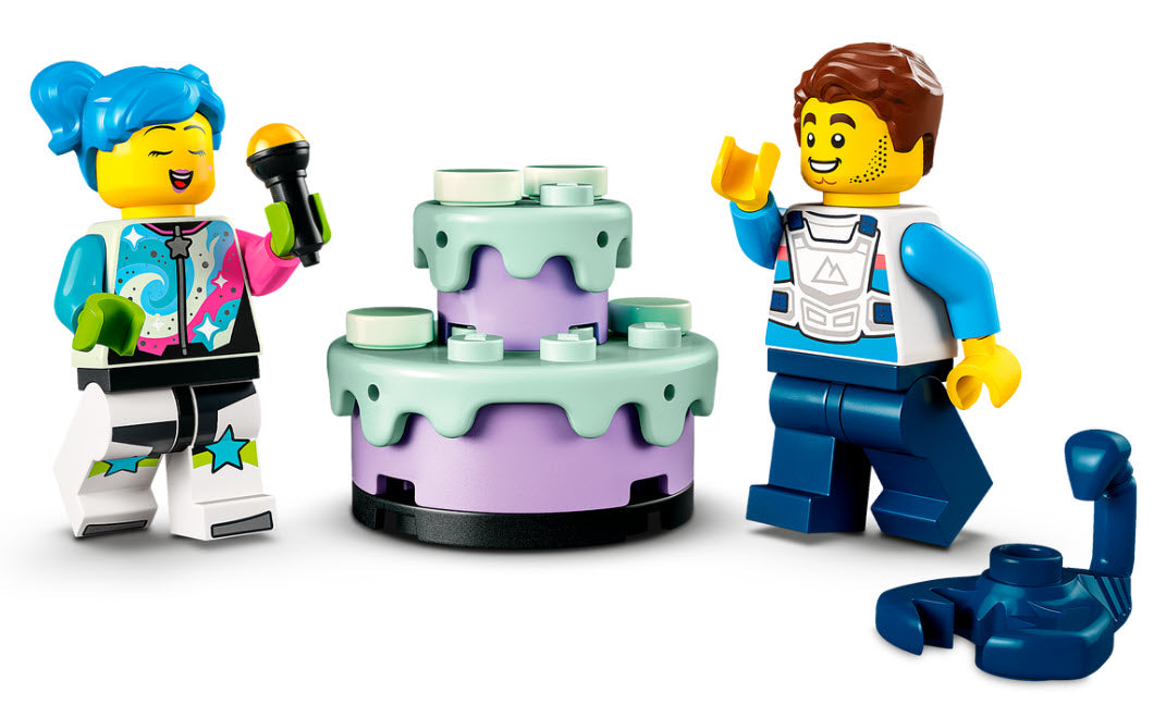 Minifiguren: LEGO City 60341 Umstoß-Stuntchallenge